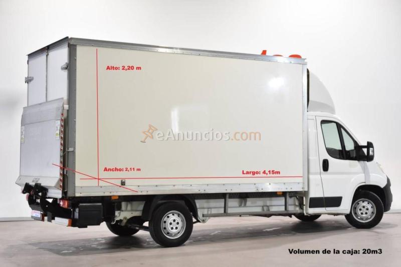 Fiat Ducato CHASIS CABINA CABINA CARROZADO PAQUETERO CAMIÓN 2.3 MULTIJET 140 CV CON PLATAFORMA ELEVADORA TRAMPILLA 