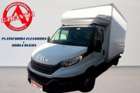 Iveco Daily CHASIS CABINA CARROZADO PAQUETERA CAMIÓN 3500 3.0D 160 CV CON PLATAFORMA ELEVADORA Y RUEDA GEMELA TRAMPILLA 