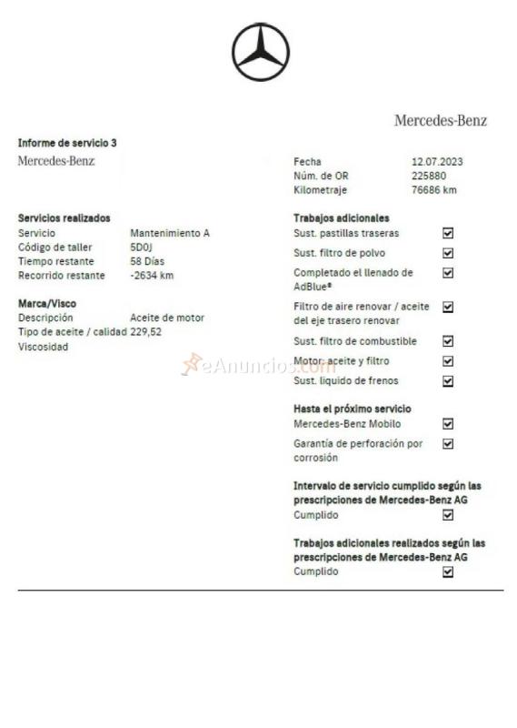 Mercedes Clase C 300 DE 306 CV 9G-TRONIC AMG LINE 