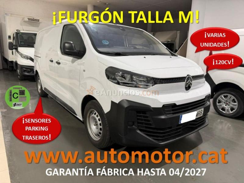 Citron Jumpy Furgón Talla M BlueHDi 120 S&S - GARANTIA FÁBRICA 042027