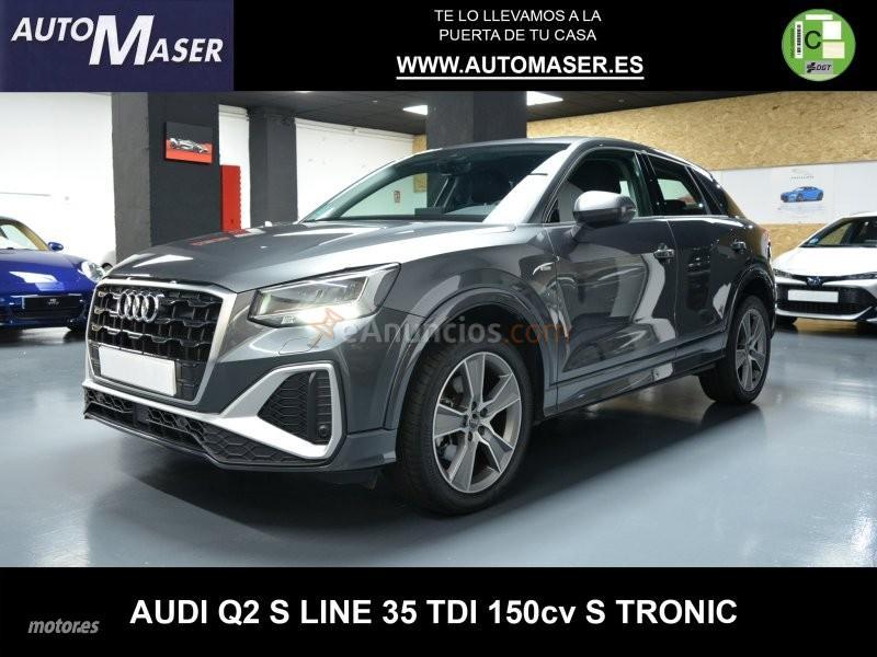 Audi Q2 S line 35 TDI 110 kW (150 CV) S tronic de 2022 con 135.000 Km por 23.500 EUR. en Madrid