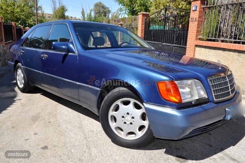 Mercedes Clase S S 420 L AUT 280CV V8 PIEL-XENON-NAV-TECHO-KLIMA de 1993 con 181.000 Km por 12.700 EUR. en Granada