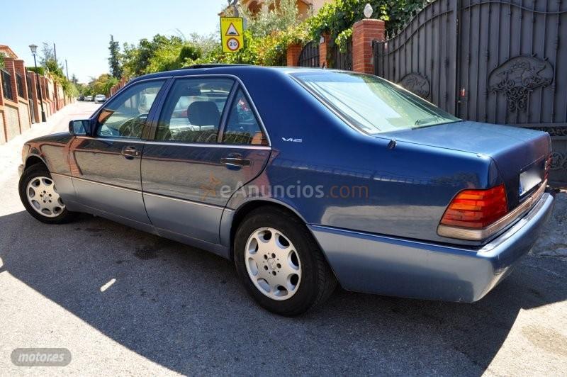 Mercedes Clase S S 420 L AUT 280CV V8 PIEL-XENON-NAV-TECHO-KLIMA de 1993 con 181.000 Km por 12.700 EUR. en Granada