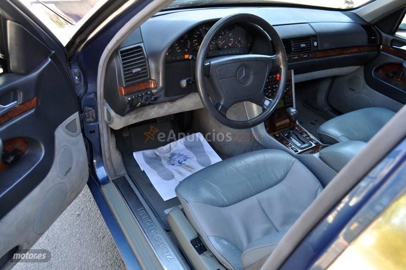Mercedes Clase S S 420 L AUT 280CV V8 PIEL-XENON-NAV-TECHO-KLIMA de 1993 con 181.000 Km por 12.700 EUR. en Granada