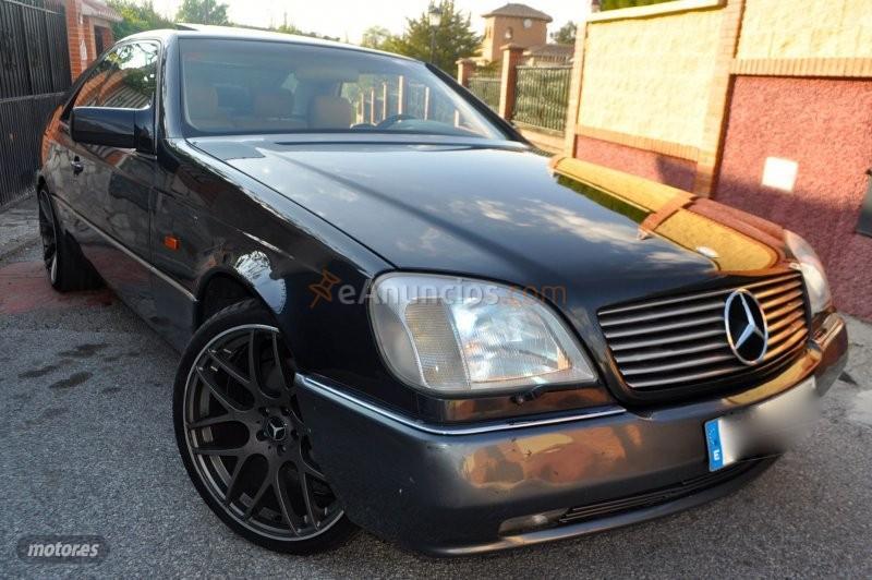 Mercedes Clase S s 500 coupe piel beige-navi-xenon-techo bose-full de 1993 con 47.000 Km por 22.700 EUR. en Granada