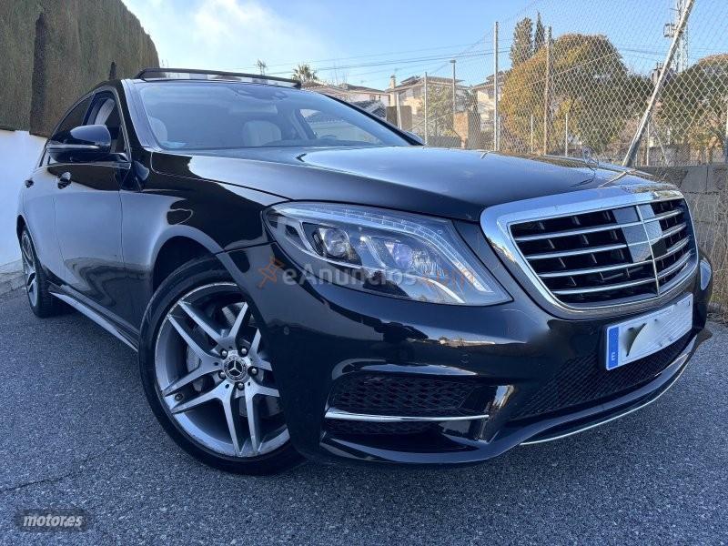 Mercedes Clase S 350D AMG PANORAMICO-PIEL-MULTIBEAM-NAVI COMAND-NACIONAL de 2018 con 197.000 Km por 34.900 EUR. en Granada