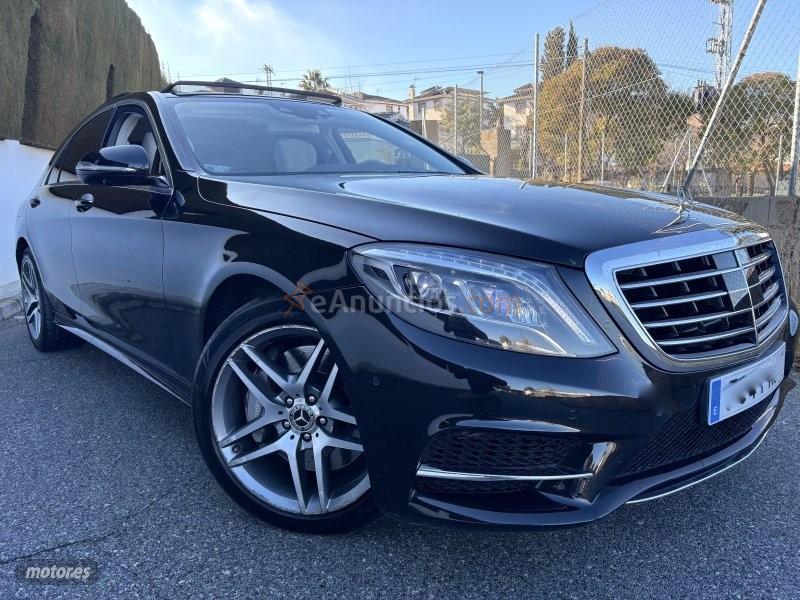 Mercedes Clase S 350D AMG PANORAMICO-PIEL-MULTIBEAM-NAVI COMAND-NACIONAL de 2018 con 197.000 Km por 34.900 EUR. en Granada