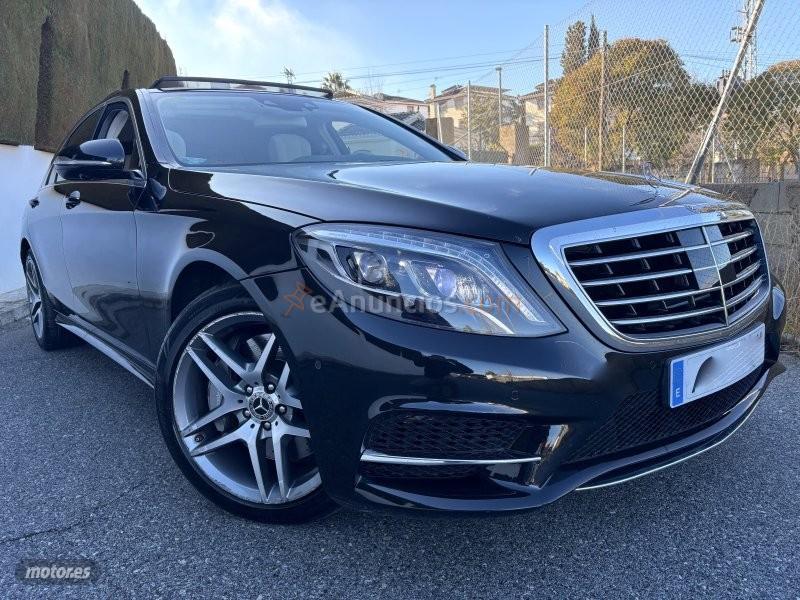 Mercedes Clase S 350D AMG PANORAMICO-PIEL-MULTIBEAM-NAVI COMAND-NACIONAL de 2018 con 197.000 Km por 34.900 EUR. en Granada