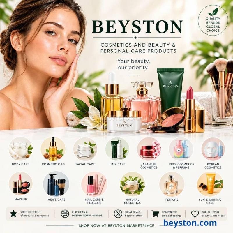 Cosméticos y productos de cuidado personal en BEYSTON