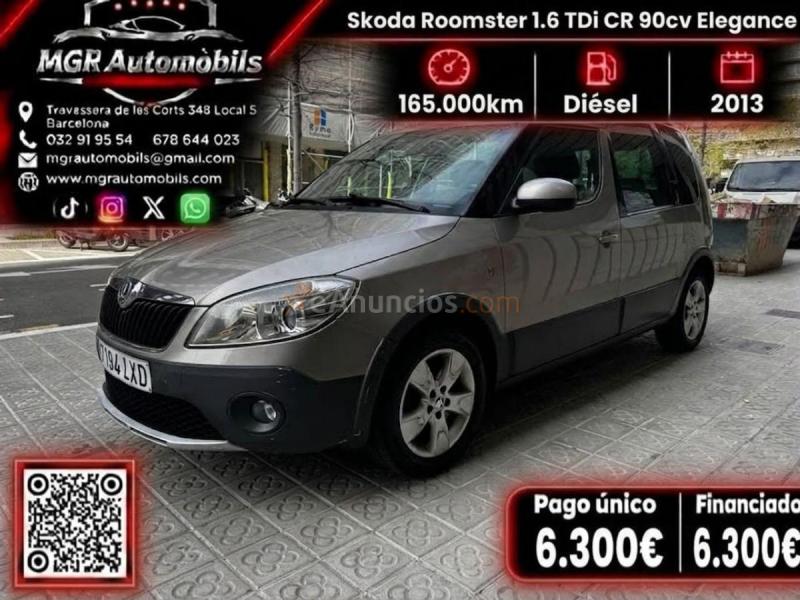 Skoda Roomster 1.6 TDi CR 90cv Elegance