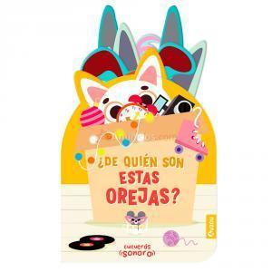 CUCUTRÁS. DE QUIÉN SON ESTAS OREJAS - LIBRO DE SONIDOS Y LENGÜETAS