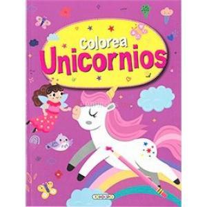 COLOREA UNICORNIOS 4