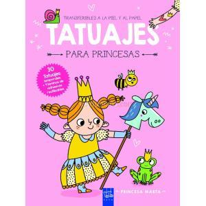 PRINCESA MARTA. TATUAJES PARA PRINCESAS