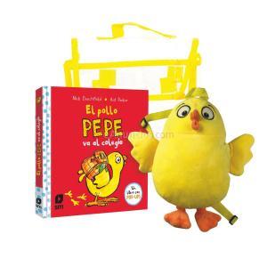 PACK DE EL POLLO PEPE VA AL COLEGIO