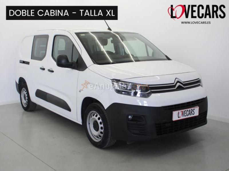 Citron Berlingo DOBLE CAB. TALLA XL BlueHDi 100 CONTROL + NAVI