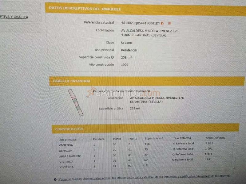 Venta Chalet independiente - Espartinas, Aljarafe, Sevilla