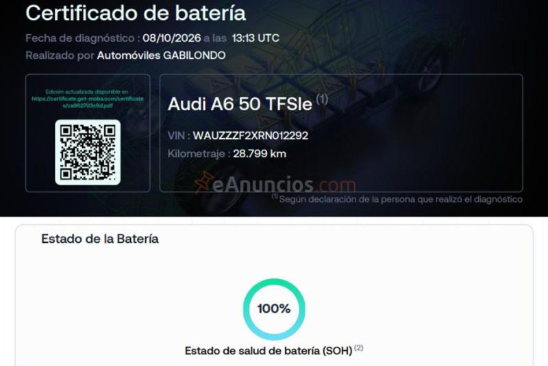 Audi A6 50 TFSIe quattro S tronic Advanced