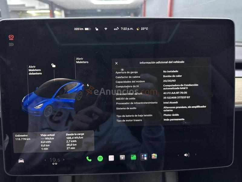 Tesla Model 3 Standard Range Plus RWD 19.750e neto