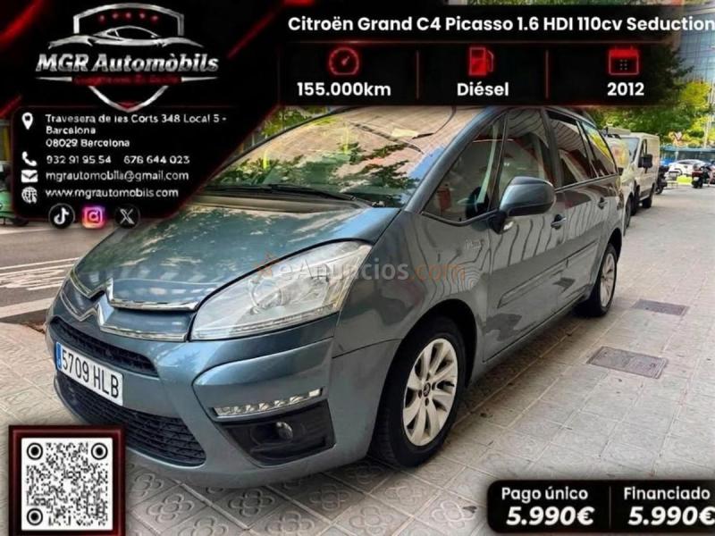 Citron Grand C4 Picasso 1.6 HDi 110cv Business 7p.