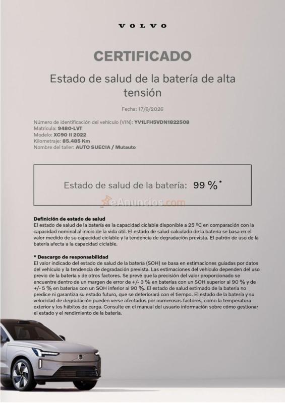Volvo XC90 2.0 T8 RECH. INSCRIPTION EXP AWD AT 5P 7 PLAZAS